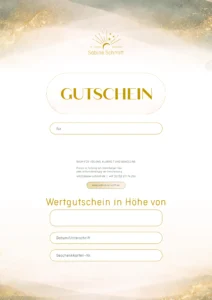 Vorlage Wertgutschein